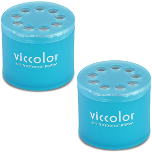 2x Viccolor Gel Based 85g Can/Resort Sour Scent Air Freshener Home/Office/Car-Miscellaneous-BuildFastCar