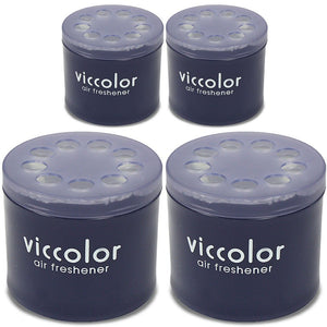 4x Viccolor Gel Based 85g Can/Light Squash Scent Air Freshener Auto Car-Miscellaneous-BuildFastCar