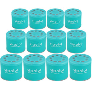 12x Viccolor Gel Based 85g Can/Green Apple Scent Air Freshener RV SUV Car-Miscellaneous-BuildFastCar