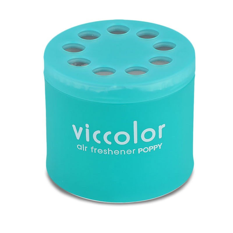 1x Viccolor Gel Based 85g Can/Green Apple Scent Air Freshener Indoor Auto-Miscellaneous-BuildFastCar