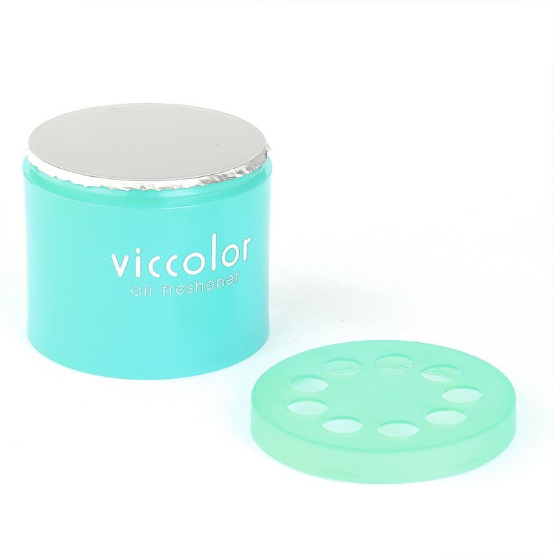2x Viccolor Gel Based 85g Can/Green Apple Scent Air Freshener Interior SUV-Miscellaneous-BuildFastCar