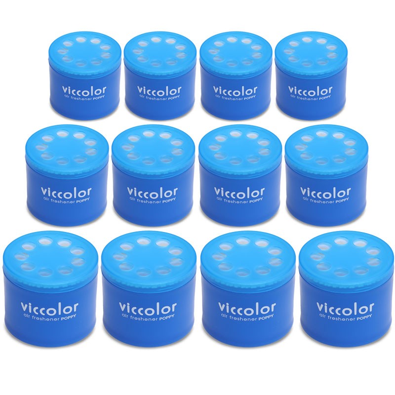12x Viccolor Gel Based Can/Marine Squash Scent Air Freshener Interior SUV-Miscellaneous-BuildFastCar