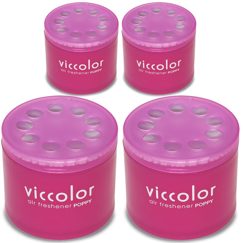 4x Viccolor Gel Based 85g Can/Sexy Shower Scent Air Freshener Auto Car-Miscellaneous-BuildFastCar