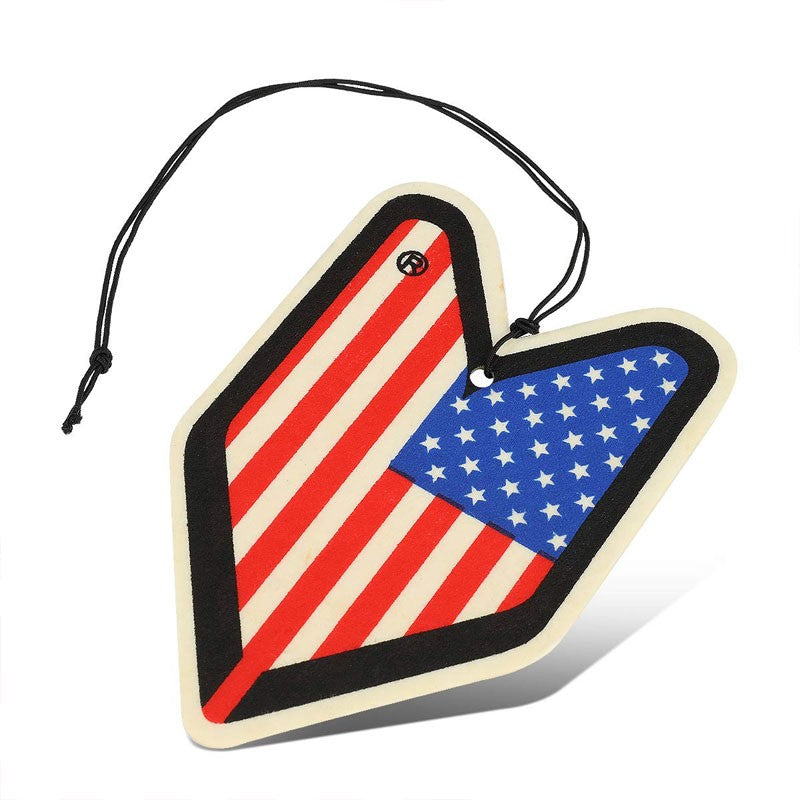 1x Tree Frog Young Leaf Paper USA Mark/Cherry Squash Scent Air Freshener Auto-Miscellaneous-BuildFastCar