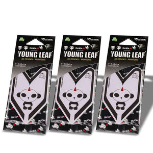 3x Tree Frog Young Leaf Paper Panda J9/Cool Squash Scent Air Freshener Auto Car-Miscellaneous-BuildFastCar