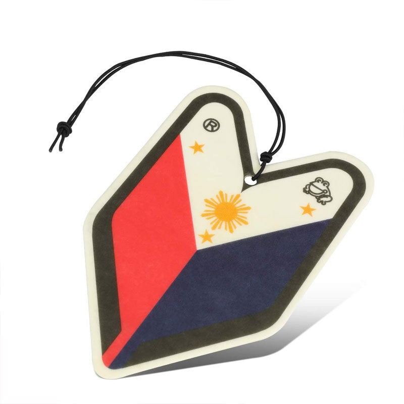 1x Tree Frog Young Leaf Paper/Sampaguita Jasmine Scent Air Freshener Auto Car-Miscellaneous-BuildFastCar