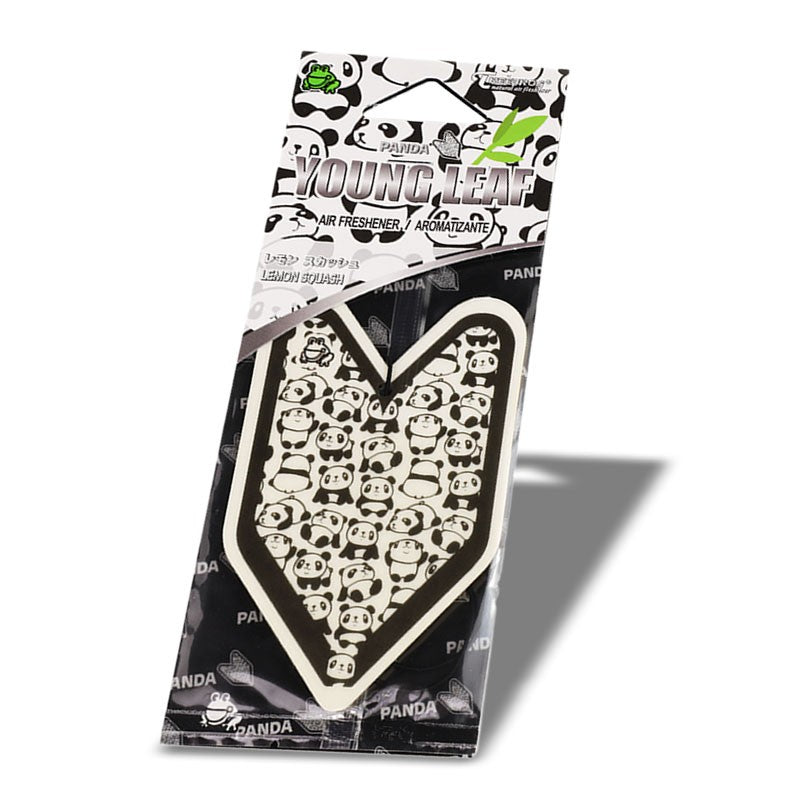 1x Tree Frog Young Leaf Paper Panda/Lemon Squash Scent Air Freshener Auto-Miscellaneous-BuildFastCar