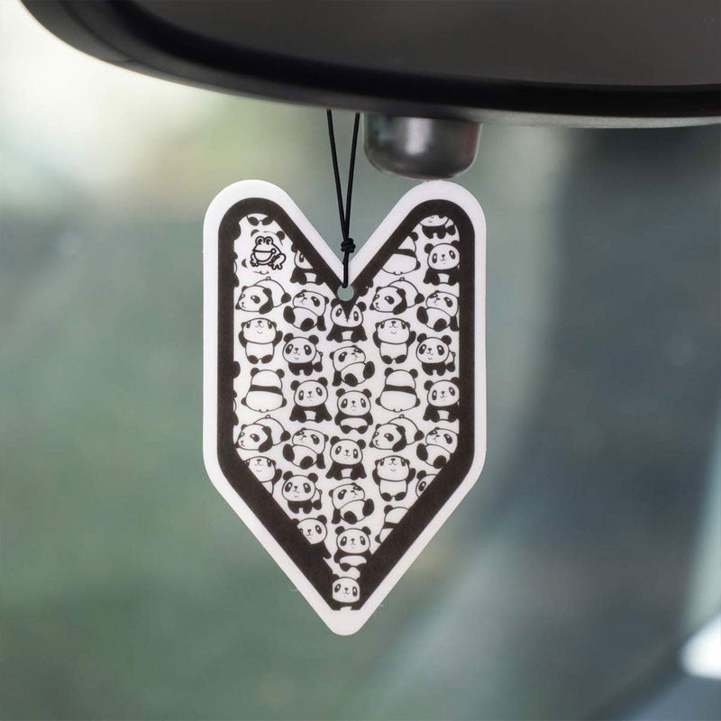 1x Tree Frog Young Leaf Paper Panda/Lemon Squash Scent Air Freshener Auto-Miscellaneous-BuildFastCar