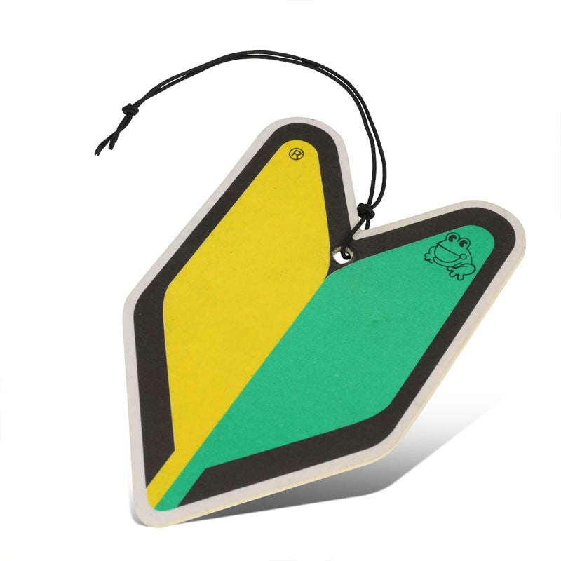 1x Tree Frog Young Leaf Paper JDM New Driver/New Car Squash Scent Air Freshener-Miscellaneous-BuildFastCar