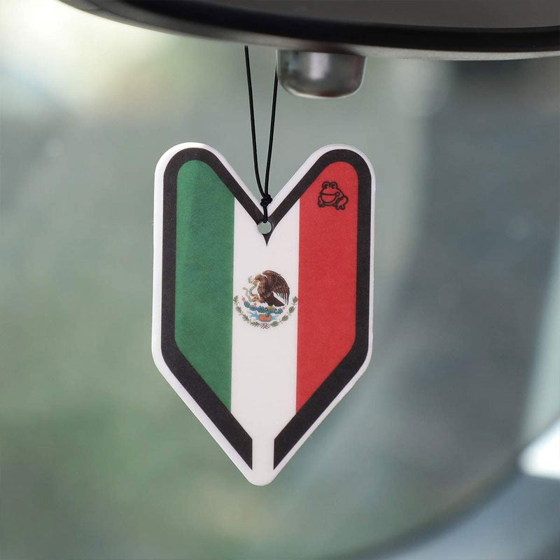 3x Tree Frog Young Leaf Paper Mexico/New Car X Scent Air Freshener Home/Office-Miscellaneous-BuildFastCar