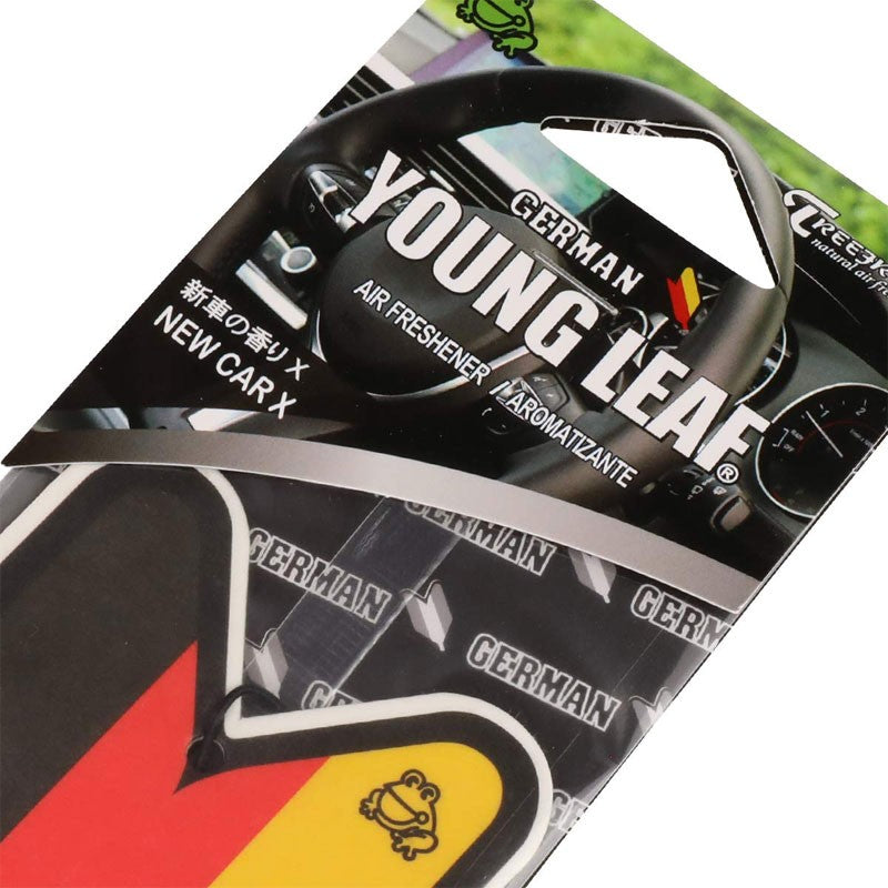 6x Tree Frog Young Leaf Paper Germany/New Car X Scent Air Freshener Interior SUV-Miscellaneous-BuildFastCar