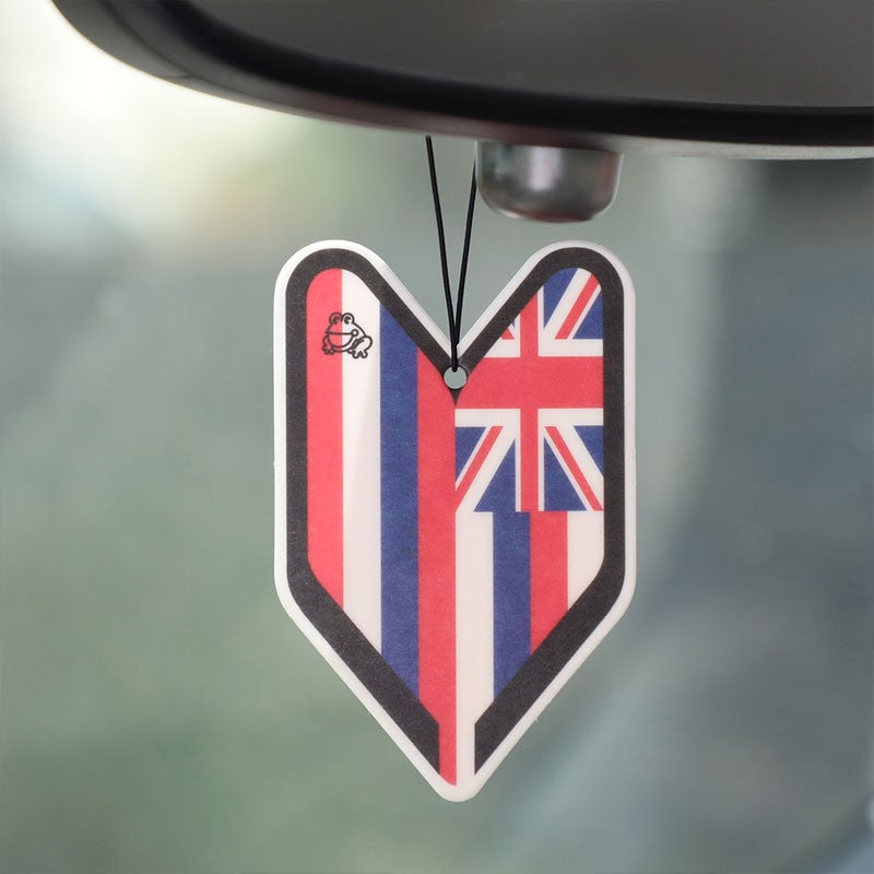 3x Tree Frog Young Leaf Paper Hawaii/Squash X Scent Air Freshener Bathroom-Miscellaneous-BuildFastCar