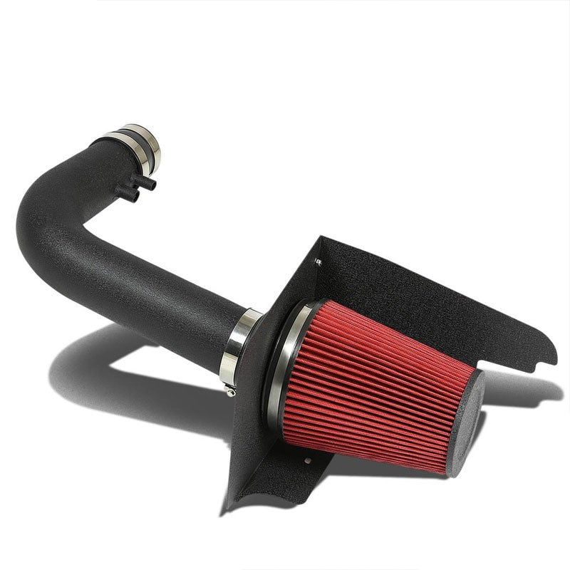 Cold Air Intake Kit Black Pipe+Heat Shield For Ford 97-04 Expedition/F-150 V8-Performance-BuildFastCar