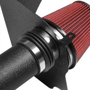 Cold Air Intake Kit Black Pipe+Filter+Heat Shield For Chrysler 05-10 300 V8-Performance-BuildFastCar