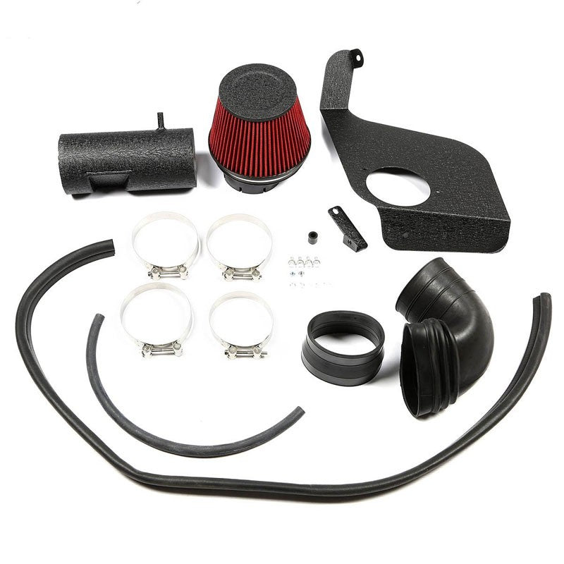 Cold Air Intake Kit Black Pipe+Filter+Heat Shield For Cadillac 06-07 CTS V V8-Performance-BuildFastCar
