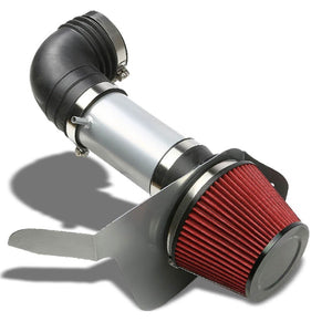 Cold Air Intake Kit Silver Pipe+Filter+Heat Shield For Cadillac 06-07 CTS V V8-Performance-BuildFastCar