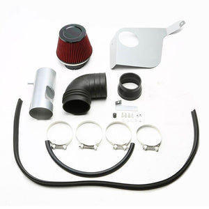 Cold Air Intake Kit Silver Pipe+Filter+Heat Shield For Cadillac 06-07 CTS V V8-Performance-BuildFastCar