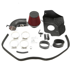 Cold Air Intake Kit Black Pipe+Filter+Heat Shield For Cadillac 09-10 CTS V V8-Performance-BuildFastCar
