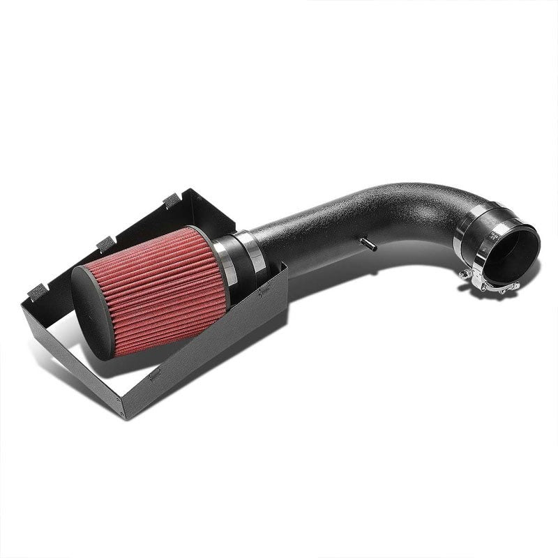 Cold Air Intake Kit Black+Heat Shield For Magnum/Challenger/Charger/300 SRT8/V8-Performance-BuildFastCar