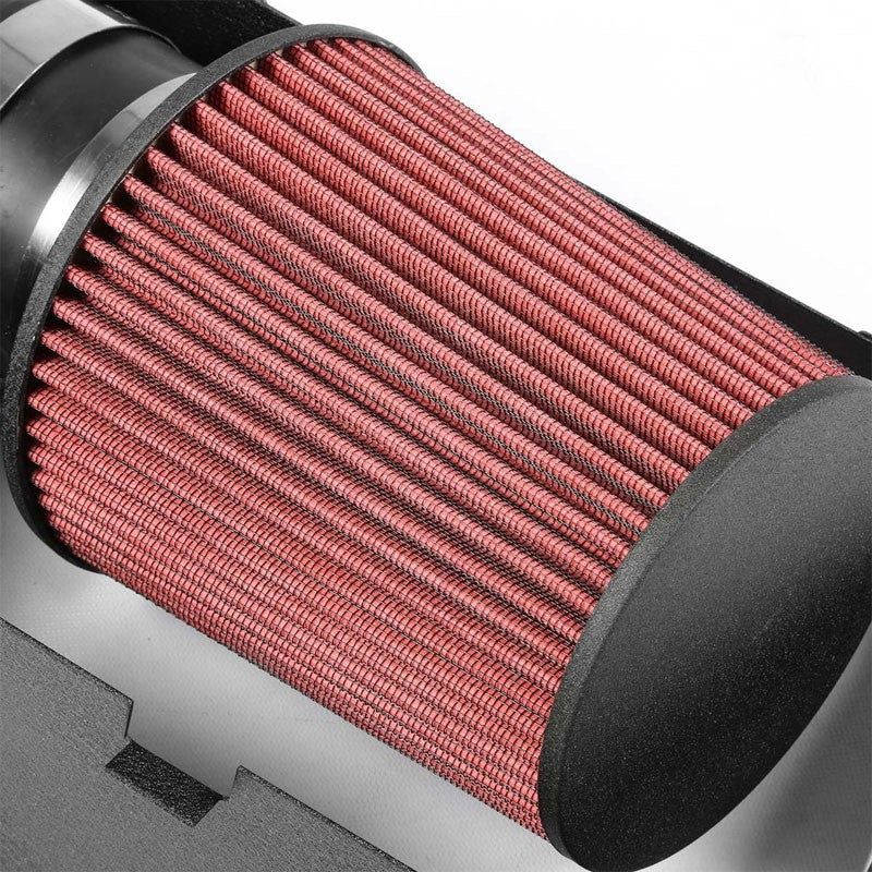 Cold Air Intake Kit Black+Heat Shield For Magnum/Challenger/Charger/300 SRT8/V8-Performance-BuildFastCar