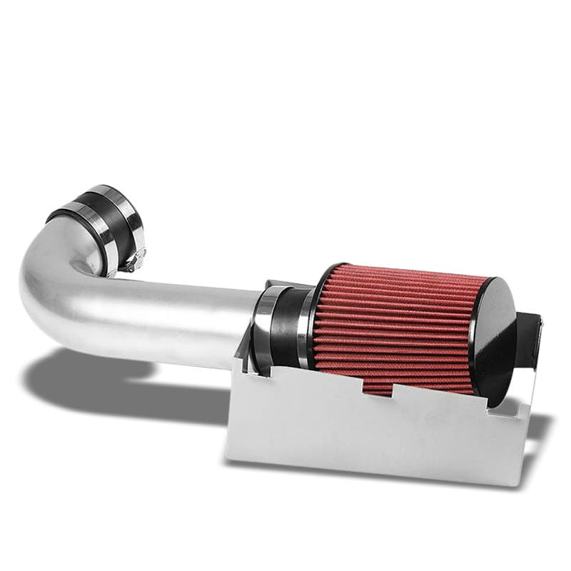 Cold Air Intake Kit Silver+Heat Shield For 05-10 Charger/Challenger 5.7L-6.1L V8-Performance-BuildFastCar