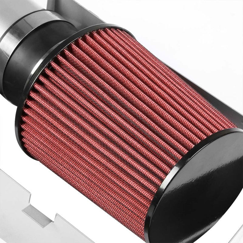 Cold Air Intake Kit Silver+Heat Shield For 05-10 Charger/Challenger 5.7L-6.1L V8-Performance-BuildFastCar