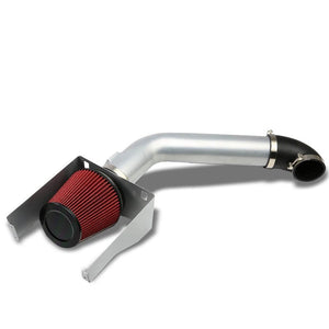 Cold Air Intake Kit Silver Pipe+Filter+Heat Shield For Ford 09-10 F-150 V8 5.4L-Performance-BuildFastCar
