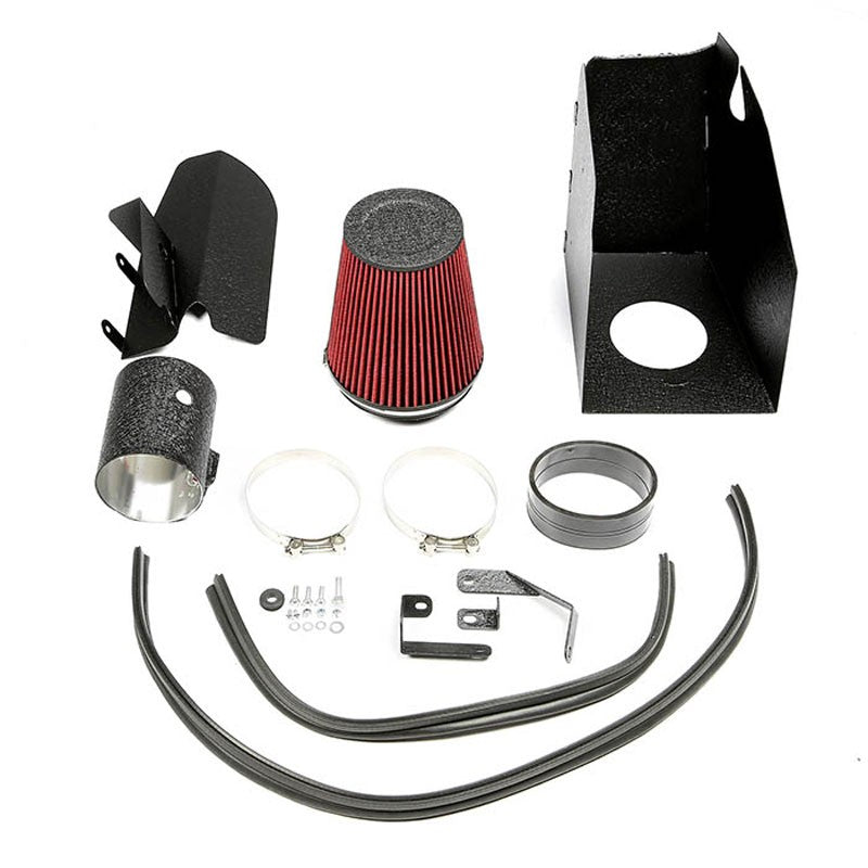 Black Air Intake Kit+Heat Shield For Ford 08-10 F250/F350/F450 6.4L V8 Diesel-Performance-BuildFastCar