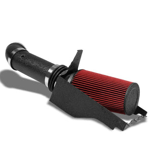Cold Air Intake Kit Black Pipe+Heat Shield For Ford 99-03 F250 Super Duty V8-Performance-BuildFastCar