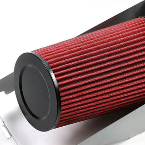 Cold Air Intake Kit Silver Pipe+Heat Shield For Ford 99-03 F250 Super Duty V8-Performance-BuildFastCar