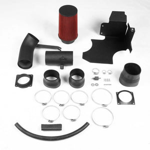 Cold Air Intake Kit Black+Heat Shield For 99-04 F-Series Super Duty 6.8L V10-Performance-BuildFastCar