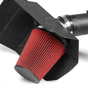 Cold Air Intake Kit Black Pipe+Heat Shield For Dodge 03-07 Ram 25/3500 L6 Diesel-Performance-BuildFastCar