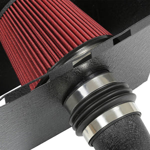 Cold Air Intake Kit Black Pipe+Heat Shield For Dodge 09-14 Ram 1500/2500/3500 V8-Performance-BuildFastCar