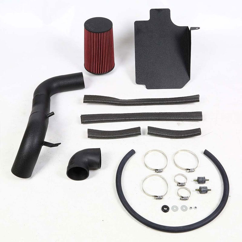 Black Air Intake Aluminum Piping+Heat Shield For Chevy 98-03 S10/GMC Sonoma-Performance-BuildFastCar