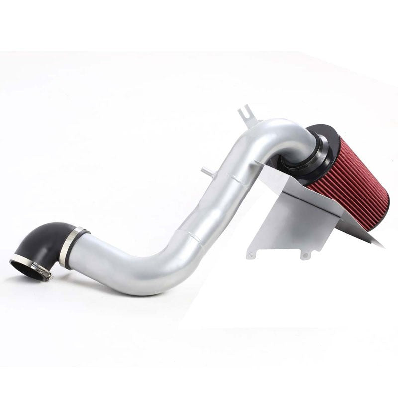 Silver Air Intake Aluminum Piping+Heat Shield For Chevy 98-03 S10/GMC Sonoma-Performance-BuildFastCar