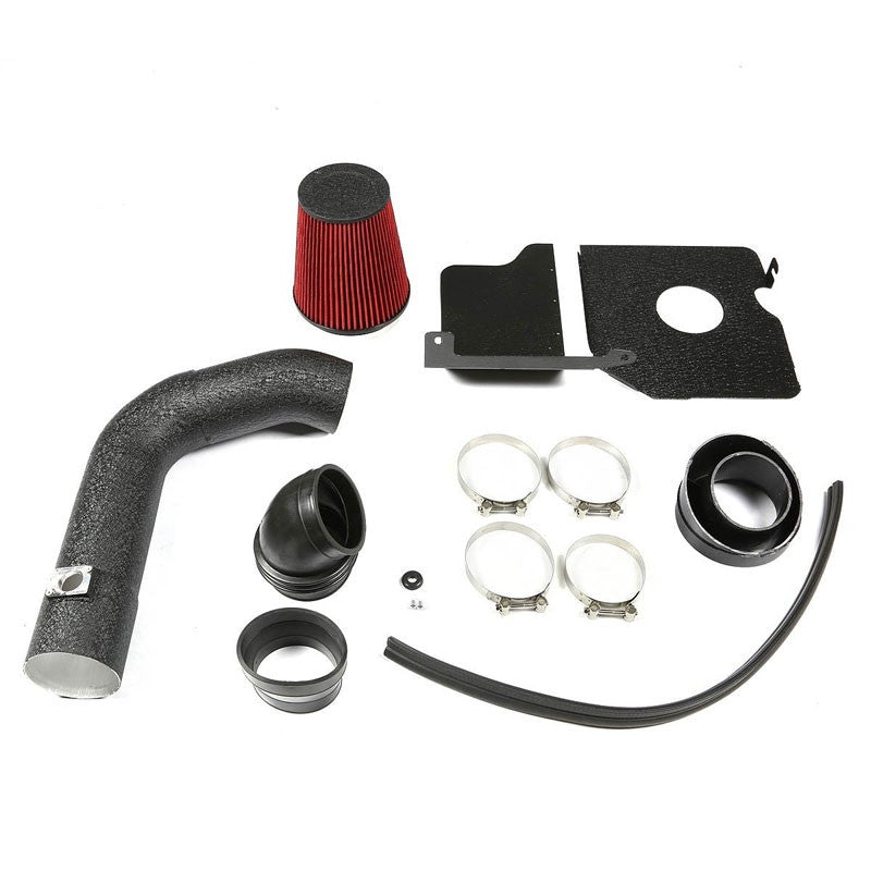 Cold Air Intake Kit Black Pipe+Heat Shield For Chevy 04-05 Silverado 2500 HD V8-Performance-BuildFastCar