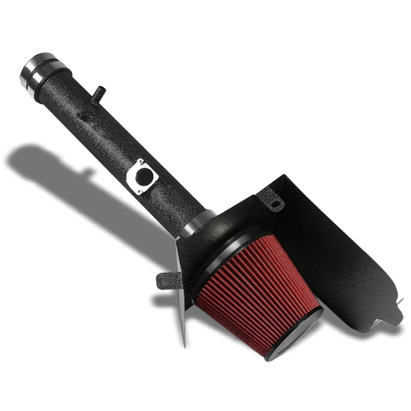 Cold Air Intake Kit Black Pipe+Filter+Heat Shield For Toyota 05-11 Tacoma V6-Performance-BuildFastCar