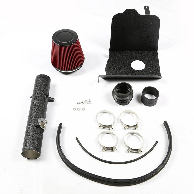 Cold Air Intake Kit Black Pipe+Filter+Heat Shield For Toyota 05-11 Tacoma V6-Performance-BuildFastCar