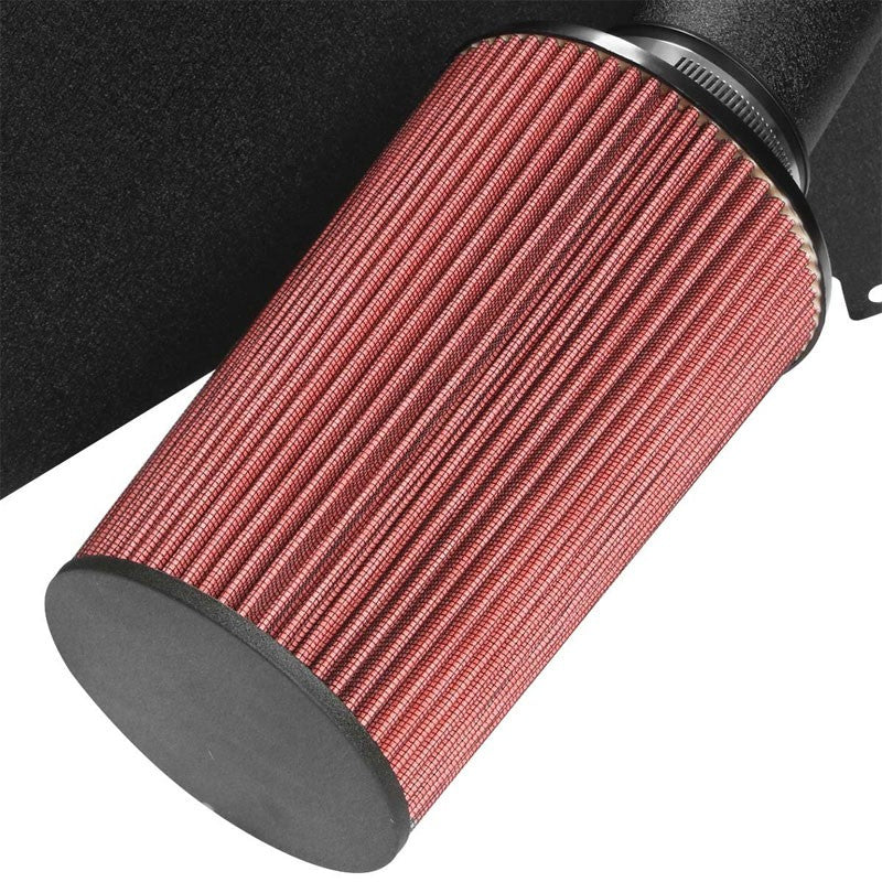 Cold Air Intake Kit Black Pipe+Heat Shield For Toyota 00-04 Tundra 2UZ-FE V8-Performance-BuildFastCar