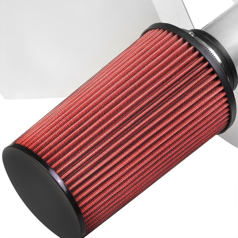 Cold Air Intake Kit Silver Pipe+Heat Shield For Toyota 00-04 Tundra 2UZ-FE V8-Performance-BuildFastCar