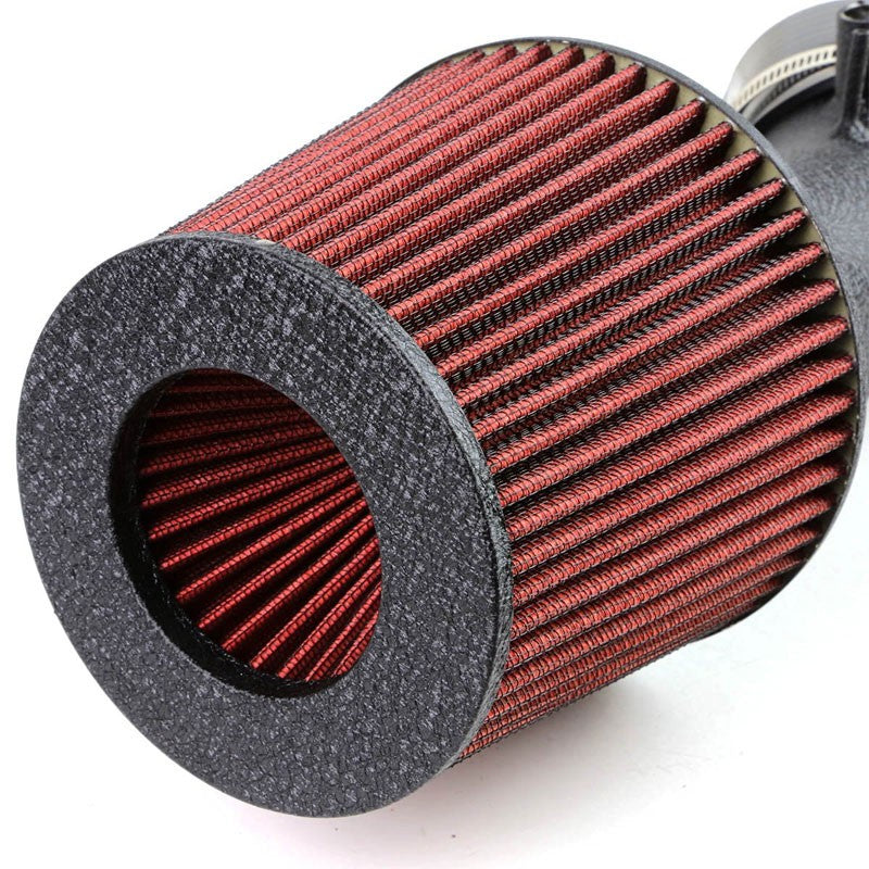 Cold Air Intake Black Pipe/Red Filter+Heat Shield For Toyota 07-11 Camry 3.5L-Performance-BuildFastCar