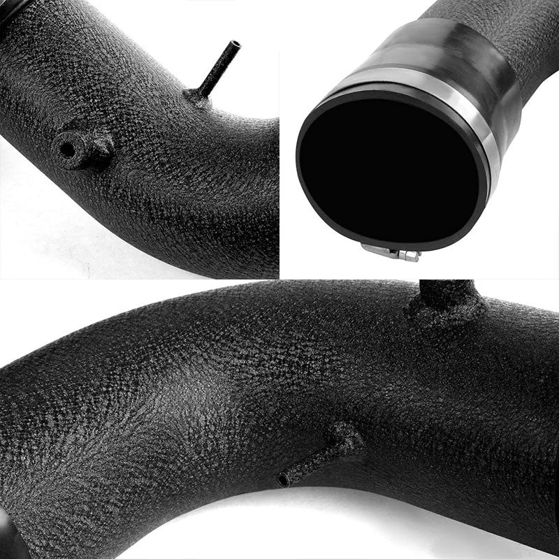 Cold Air Intake Black Pipe/Red Filter+Heat Shield For 10-14 A3/Golf/Jetta/Passat-Performance-BuildFastCar