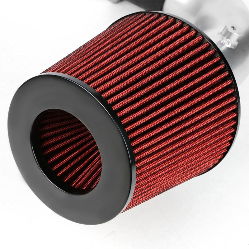 Cold Air Intake Polish Pipe/Filter+Heat Shield For 10-14 A3/Golf/Jetta/Passat-Performance-BuildFastCar