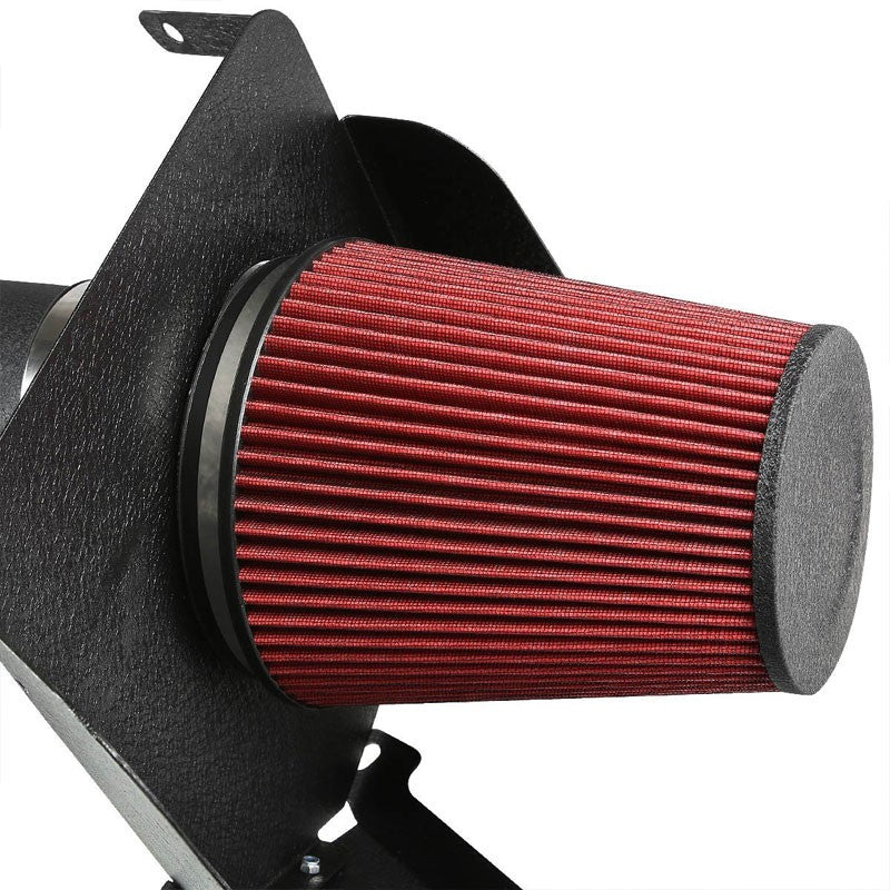 Cold Air Intake Kit Black Pipe+Heat Shield For GMC 07-08 Yukon/Tahoe/Sierra V8-Performance-BuildFastCar