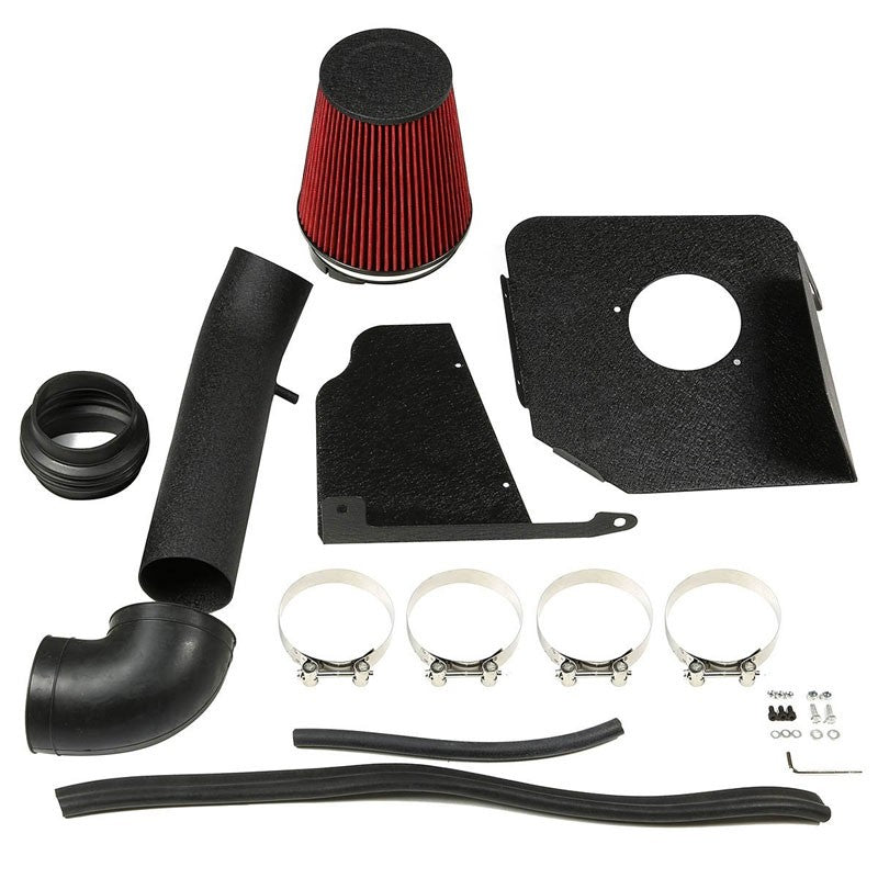 Cold Air Intake Kit Black Pipe+Heat Shield For GMC 07-08 Yukon/Tahoe/Sierra V8-Performance-BuildFastCar