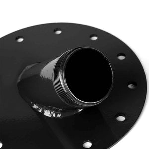 Black 45 Degree Neck Angle Fuel Cell Gas Tank Fuller Neck Valve w/Cap Fast Fill