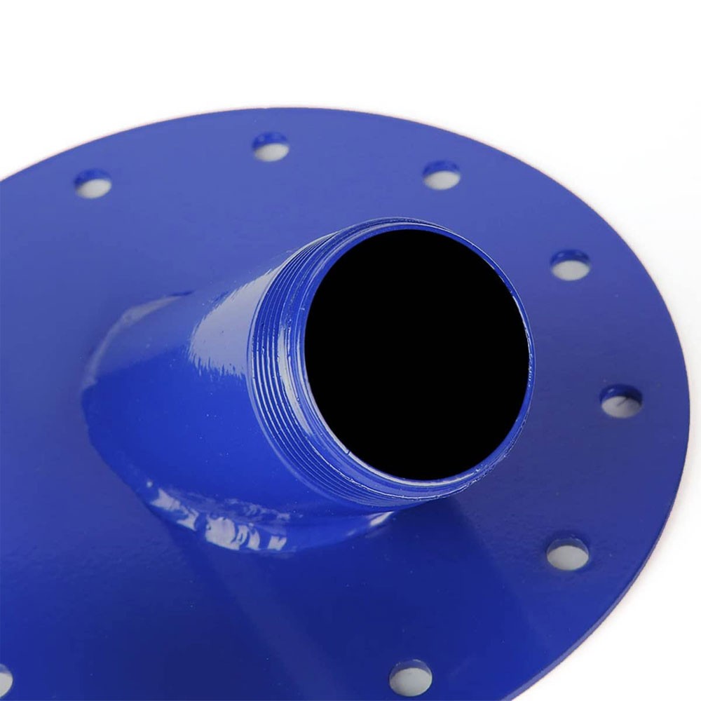 Blue 45 Degree Neck Angle Fuel Cell Gas Tank Fuller Neck Valve w/Cap Fast Fill