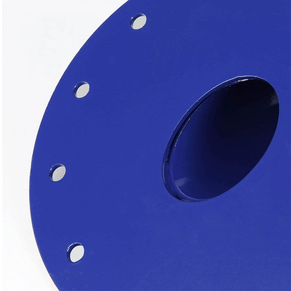 Blue 45 Degree Neck Angle Fuel Cell Gas Tank Fuller Neck Valve w/Cap Fast Fill