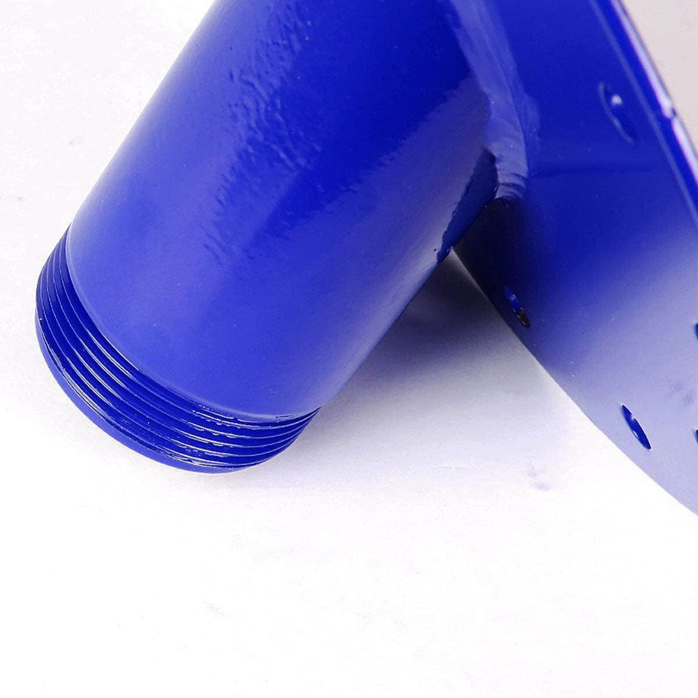 Blue 45 Degree Neck Angle Fuel Cell Gas Tank Fuller Neck Valve w/Cap Fast Fill