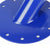 Blue 45 Degree Neck Angle Fuel Cell Gas Tank Fuller Neck Valve w/Cap Fast Fill